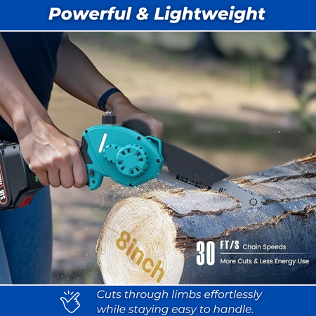 CutMaster - Effortless cordless cutting for wood, branches, and more