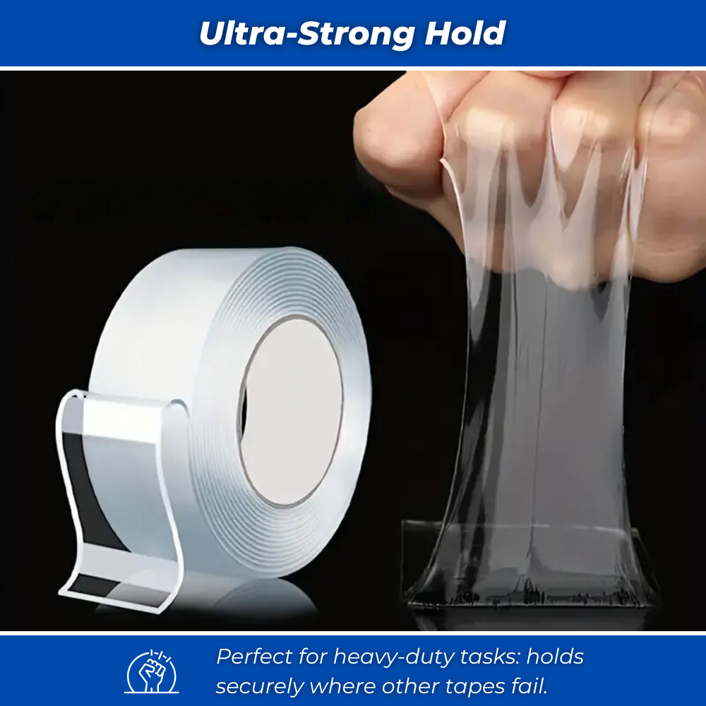 StickyPro - Ultra-strong double-sided adhesive for versatile home & office use