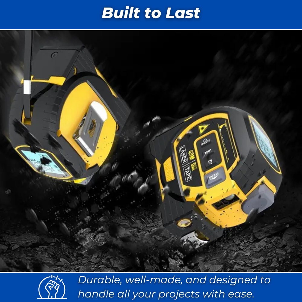 LaserPro - Precision Laser and Tape Measure for Effortless Accuracy