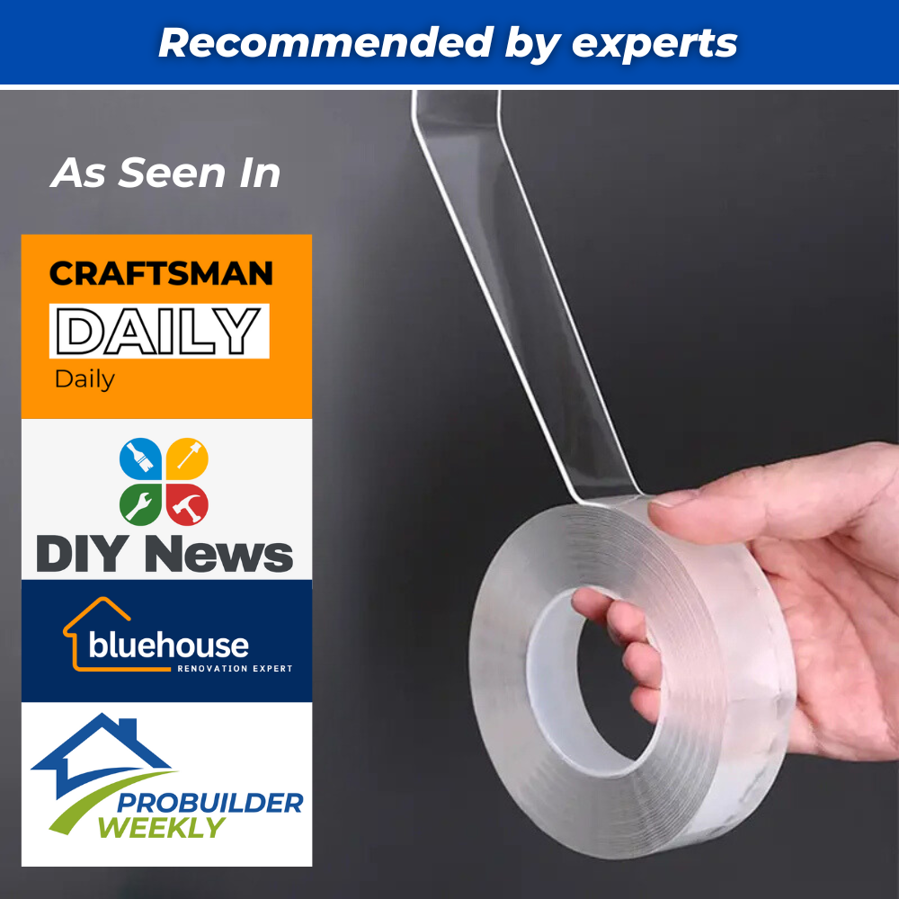 StickyPro - Ultra-strong double-sided adhesive for versatile home & office use