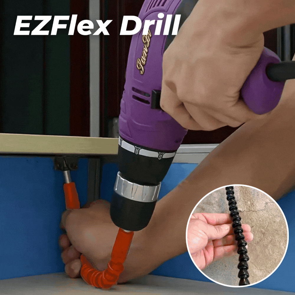 EZFlex Drill - Versatile extension for precision drilling in hard-to-reach areas
